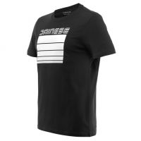 Dainese STRIPES pánské triko černé/bílé